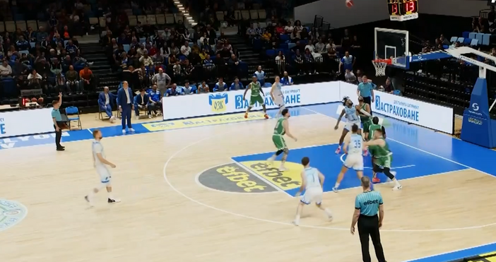 Капитанът на Рилски спортист   Чавдар Костов говори след втората поредна титла на