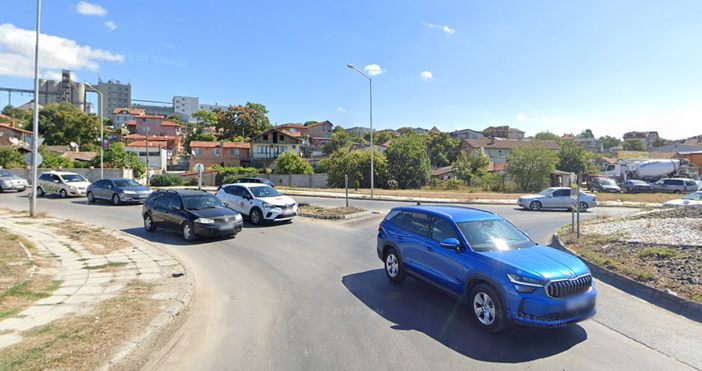 Протест с искане за поставяне на пешеходна пътека на място