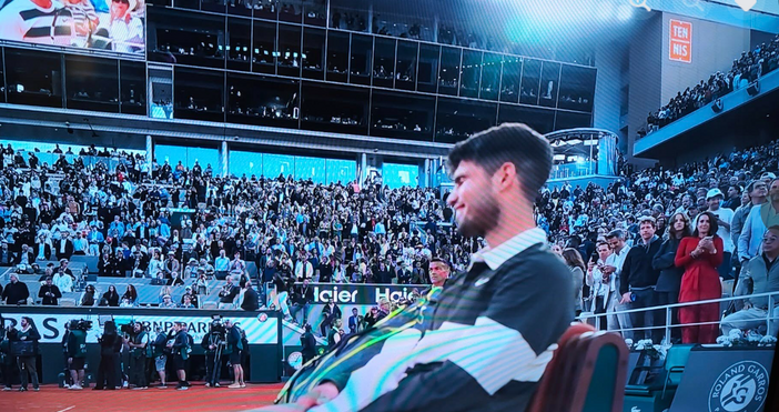 кадри ЕвроспортКарлос Алкарас е новият стар шампион на Ролан Гарос