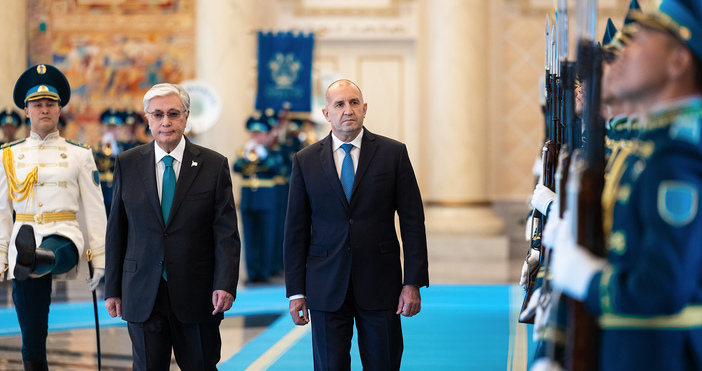 Снимки ПрезидентствоБългария е готова да засили сътрудничеството си с Казахстан