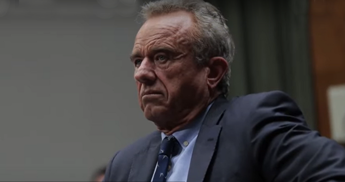 Министърът на здравеопазването на САЩ Робърт Ф Кенеди младши известен със