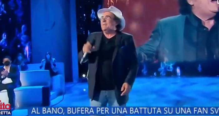 Любимият на няколко поколения италиански изпълнител Ал Бано който често