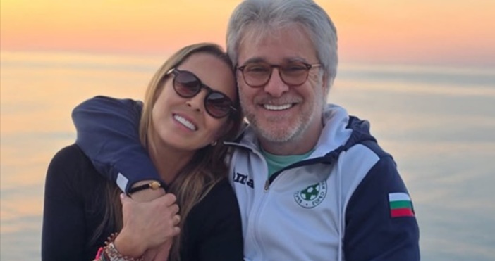 След 35 години брак Орлин Горанов и съпругата му Валя са все