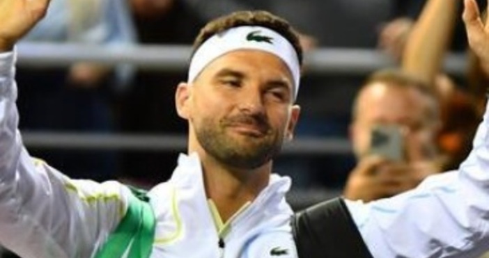 Първата ракета на България при мъжете Григор Димитров се отказа от участието