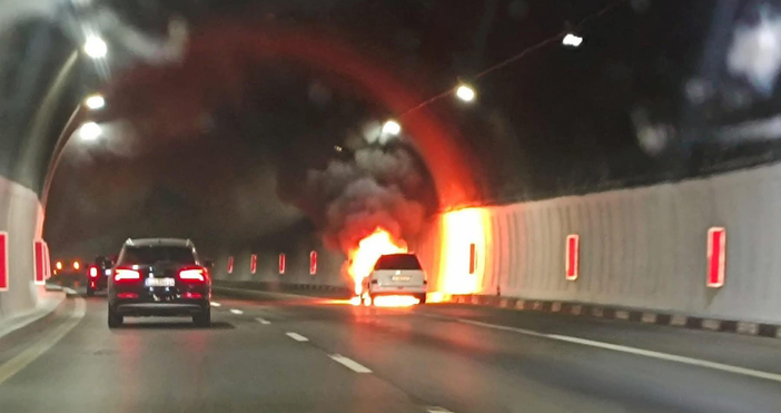 Възстановено е движението по автомагистрала Тракия през тунел Траянови врата