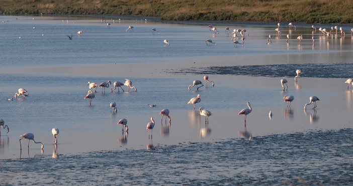 Езерото Туз второто по големина езеро в Турция разположено в
