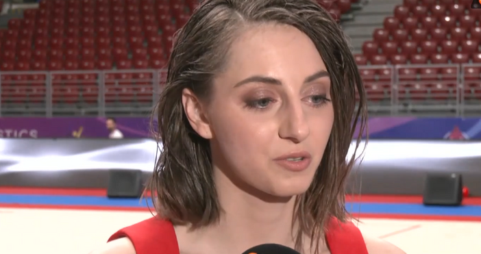 Носителката на сребърен олимпийски медал по художествена гимнастика от Париж