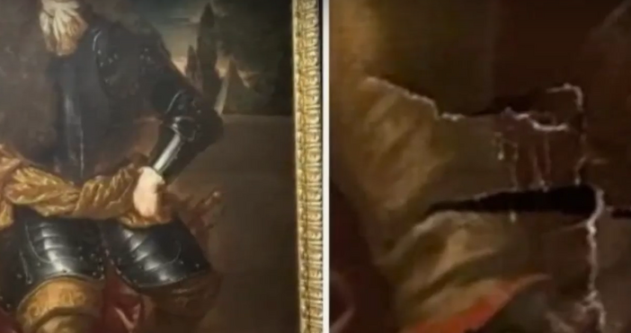 Турист нанесе щети на произведение на изкуството и разбуни духовете