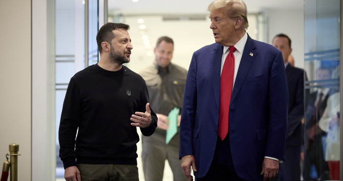 Владимир Зеленски и американският президент Доналд Тръмп планират да се