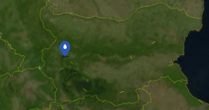 пусна страховита сателитна снимка Актуална сателитна снимка на страната ни към