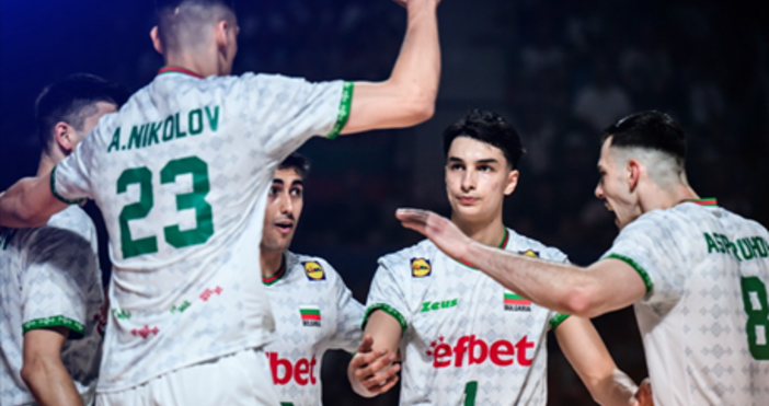 Волейболистите от националния отбор на България победиха коравия тим на