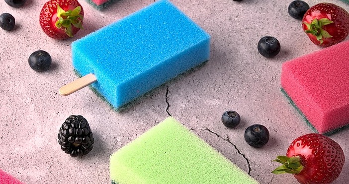 Гъбите за миене се продават в различен цвят но защо