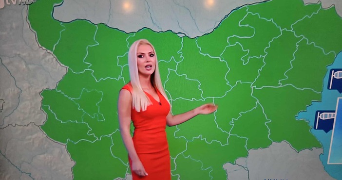 Дебют в БТВ направи новата синоптичка Александрина Янкова С визията си