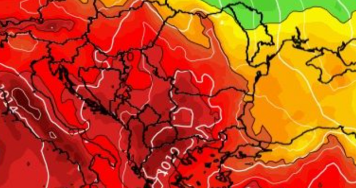 Тенденцията е горещите въздушни маси да обхванат почти цялото Средиземноморие