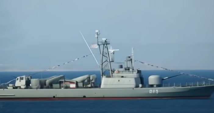 Най малко две фрегати от гръцкия военноморски флот са разположени в