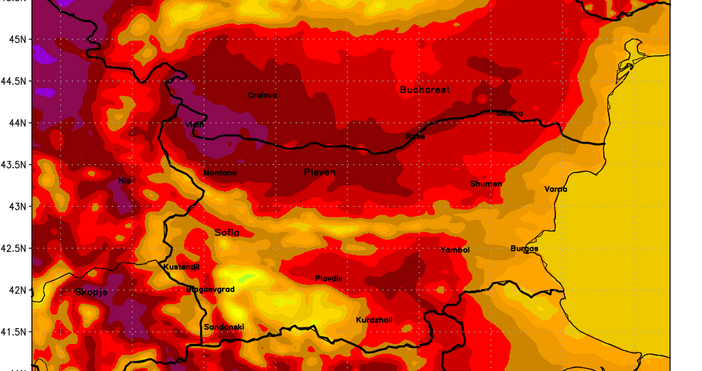 През нощта над почти цялата страна ще е предимно ясно