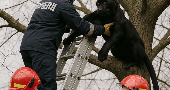 Колажи и мемета с черна пантера заляха социалните мрежи в