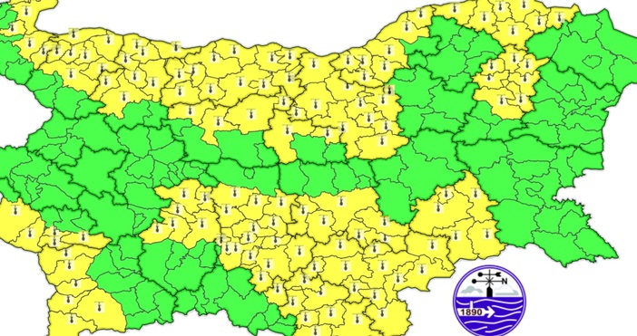 В петък времето ще бъде слънчево и горещо Заради очакваните
