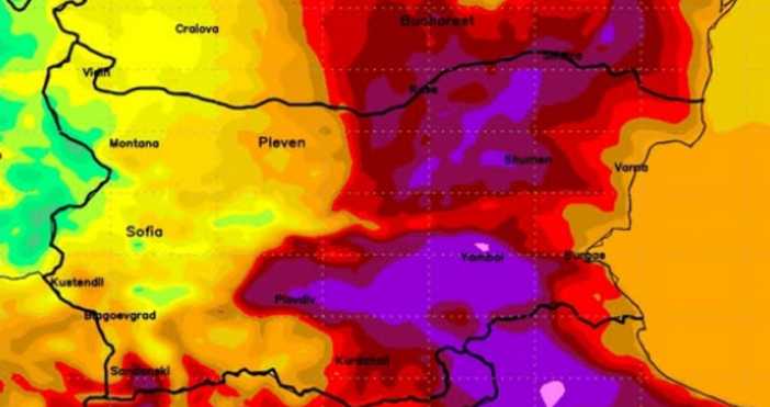Идва аномалия която ще разцепи България на две Вижте какъв температурен