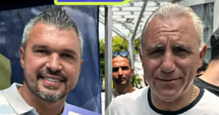 Валери Божинов направи страхотен подарък на Христо Стоичков за неговия личен