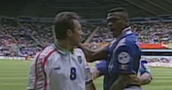 Най успешният български футболист Христо Стоичков и неговият най голям съперник на