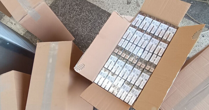 68 600 къса или 3430 кутии цигари които са били