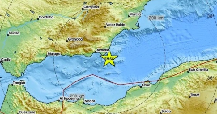 Земетресение с магнитуд 5 2 по скалата на Рихтер е регистрирано