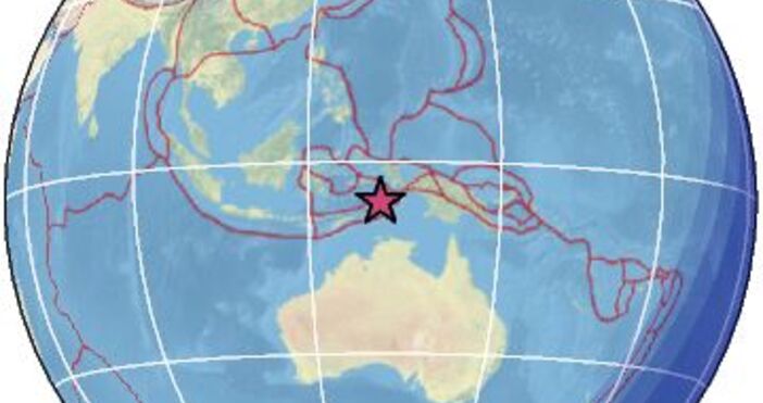 Земетресение с магнитуд 6 7 по скалата на Рихтер е регистрирано