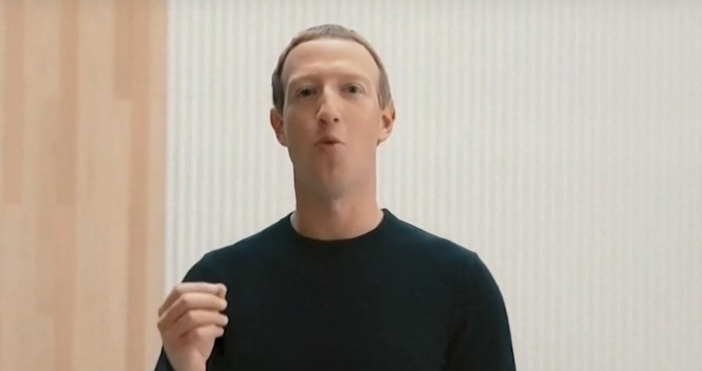 стоп кадър ЮтубГлавният изпълнителен директор на Meta Марк Зукърбърг и