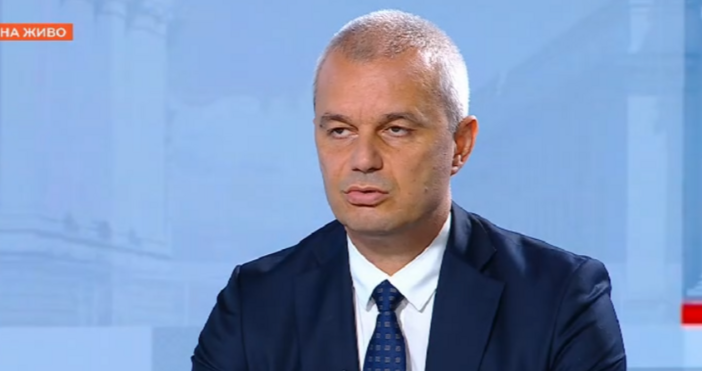 Лидерът на Възраждане Костадин Костадинов разказа по БНТ че е