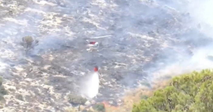 В разгара на лятото пожари бушуват във Франция и Испания