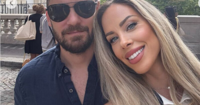 Мис България 2002 Теодора Бургазлиева празнува любовта Тя и половинката й Симеон