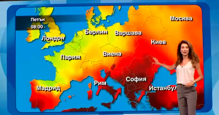 Мая Иванова Кадър Нова ТВПоредната за това лято гореща вълна