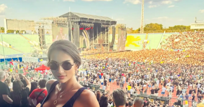 Бившата грация на художествената гимнастика Симона Пейчева не остана незабелязана