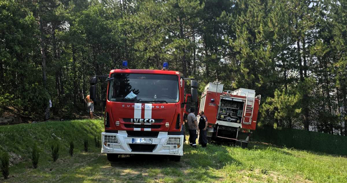 Пожарът край Асеновград е потушен Това съобщи кметът на града