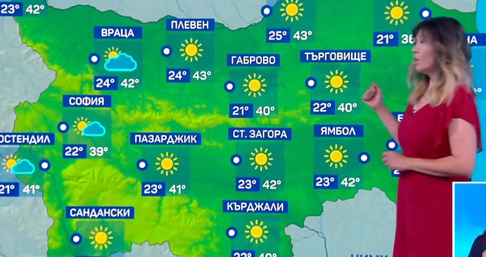 40 градусовите жеги ще продължат и през следващите дни дори ще