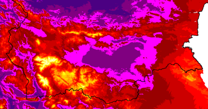 Температурата на почвата ще достигне до 55 градусаТемпература на почвената