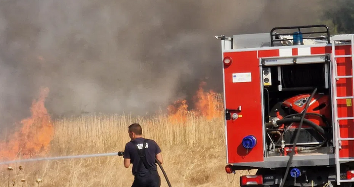 Гореща новина от района превзет от огнения ад В момента всички екипи които се