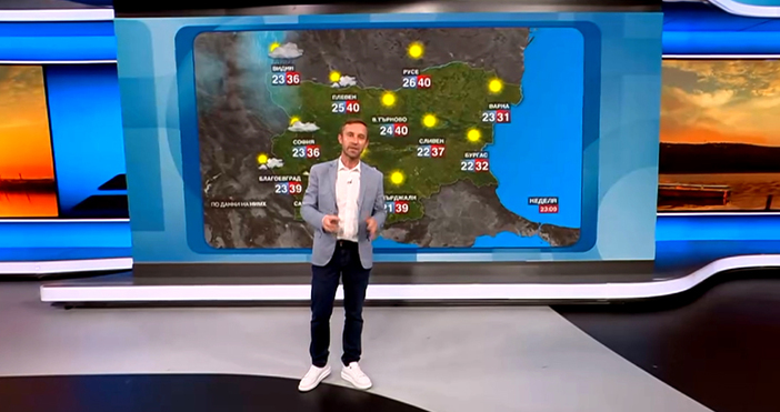 Мая Иванова Кадри Нова ТВИ утре остава горещо Температурите ще