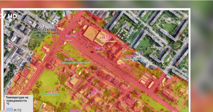 Вчерашният ден надмина предходните по високи температури на места в