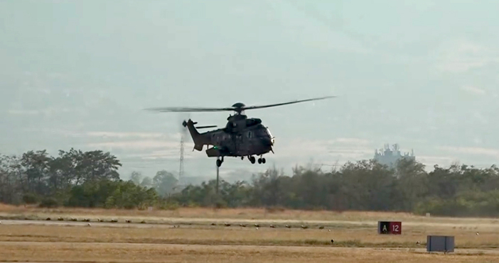 Мая Иванова Кадър Нова ТВПървият хеликоптер пратен от ЕС за