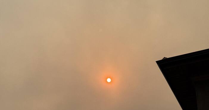 Диана Русинова показа гледката в небето над Разлог и Банско В