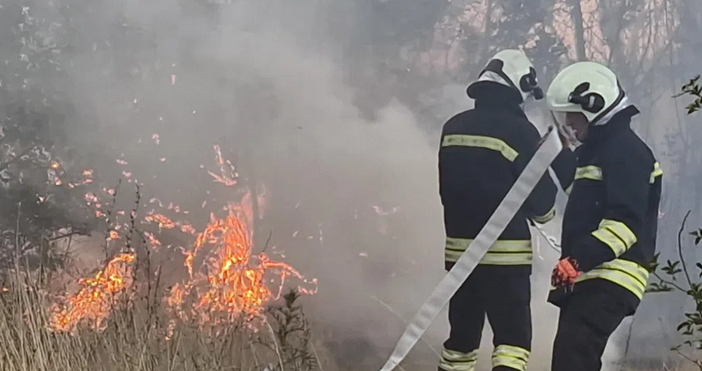 Огънят у нас се разраства Обявено е частично бедствено положение в ямболските