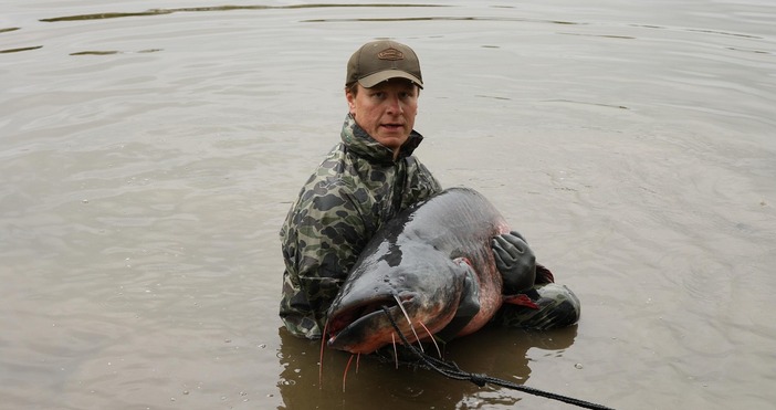 Необичаен и впечатляващ улов в река Дунав предизвика вълна от