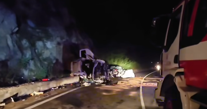 Много тежка катастрофа станала снощи около 22 часа тази на