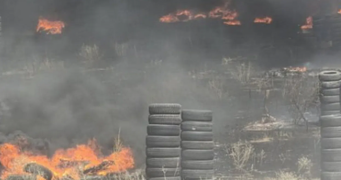 Огнен ад край втория по големина град на морето Пожар избухна