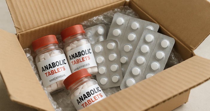 Общо 1701 кутии съдържащи анаболни стероиди са задържани от служителите