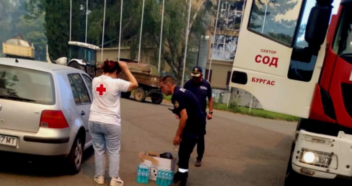 Доброволците от общинската организация на Българския Червен кръст – Сунгурларе