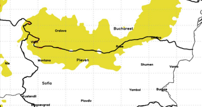 Прогноза за 10 август 2025 г Жълт код за температури