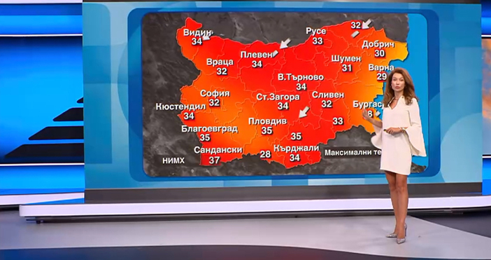 Мая Иванова Кадри Нова ТВУтре времето в страната ще остане
